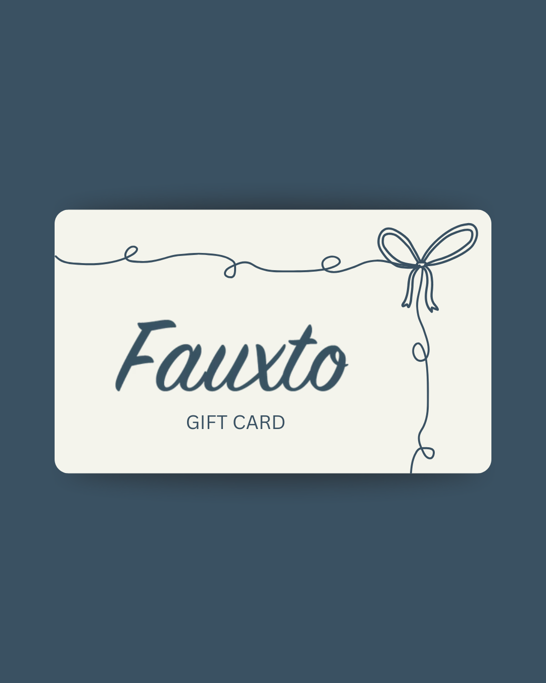 Fauxto Gift Card